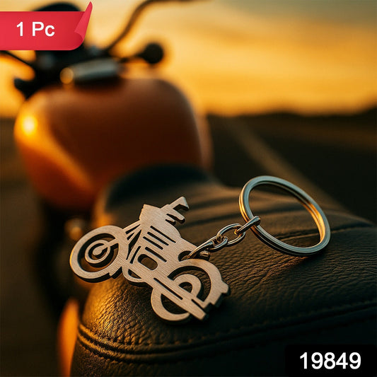 Ride Metal Keychain
