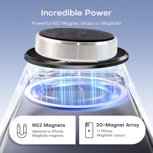360° Rotating Magnetic Phone Holder Stand (1 Pc)