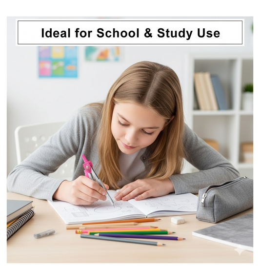 Student Geometry Compass Set (4 in 1)