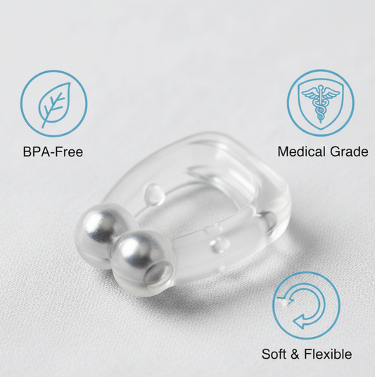 Anti-Snore Nose Clip (Silicone, 1 Pc)
