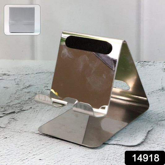 Stainless Steel Universal Mobile & Tablet Stand Holder - (1 Pc)