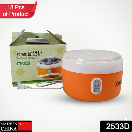 Electronic Automatic Yogurt Maker Machine with Plastic Container for Home Use