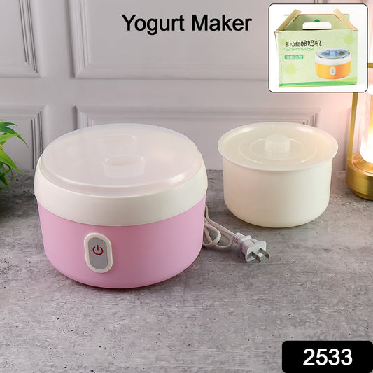 Yogurt Maker Machine, Plastic Container Electric Yogurt Maker
