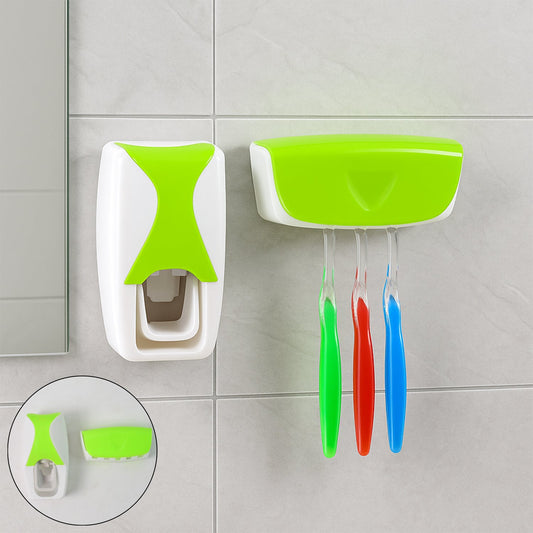 Toothpaste Dispenser & Tooth Brush with Toothbrush