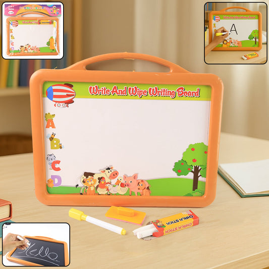 Kids’ Learning Drawing Board with Dual-Surface Design