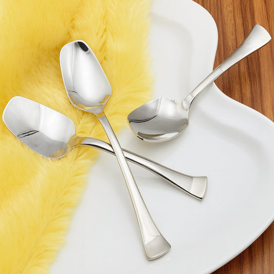 Stainless Steel Ice-Cream Spoon - (3 Pc / Set)