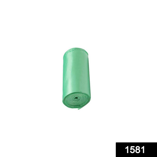 Green Compostable Corn Starch Garbage Bags (17" x 19")