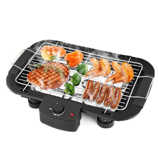 Smokeless indoor barbecue grill