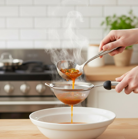 Stainless Steel Soup Juice / Tea Strainer