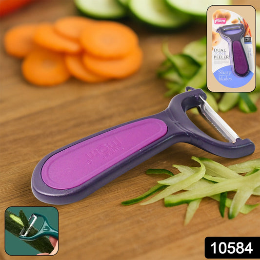 Supermom Dual Tone Peeler with Ultra Sharp Stainless Steel Blade (1 Pc)