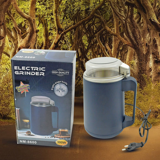 Electric Coffee & Spice Grinder Machine for Home, Fine Powder Maker (300W)