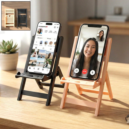 Mini Chair Shape Mobile Stand Holder (1 Pc)