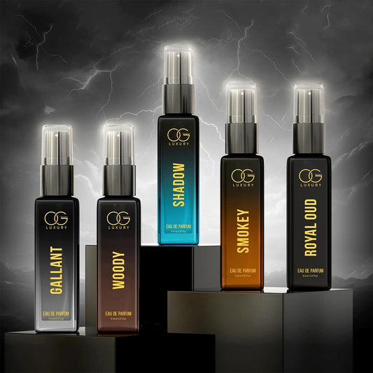 OG Beauty Luxury Perfume Combo Pack (8 ML / 5 Pc)