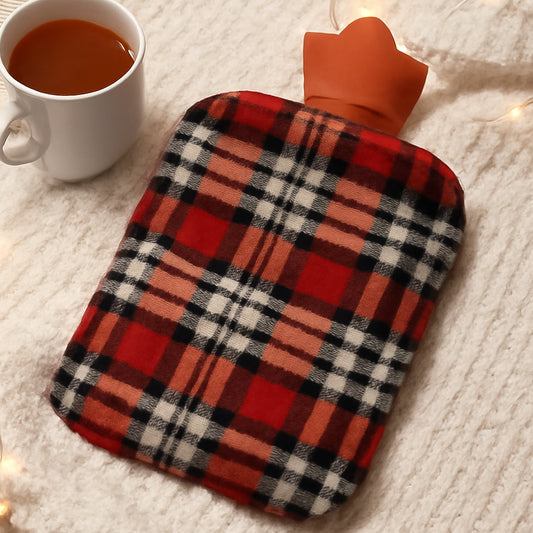 Hot Water Bottle Bag With Cover For Pain Relief (1 Pc)