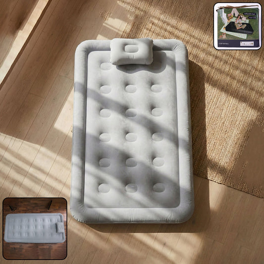 Portable Inflatable Bed Folding Lazy Bed (198x100x40 Cm / 1 Pc)