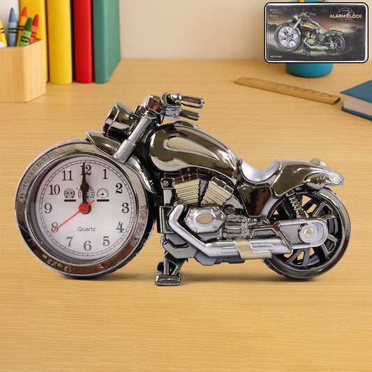 Motorcycle Alarm Clock, Motor Table Clock for Home Decor (1 Pc)