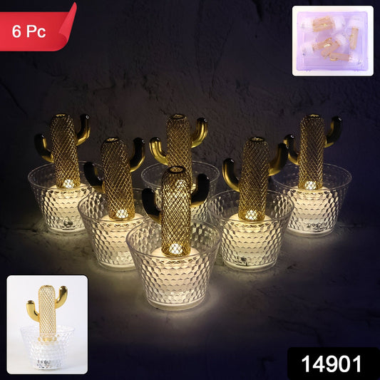 Cactus LED decorative candles